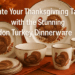 Elevate Your Thanksgiving Table with the Stunning Haydon Turkey Dinnerware Set