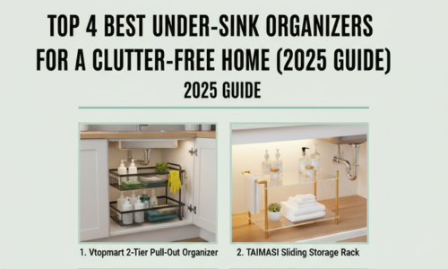 Top 4 Best Under Sink Organizers for a Clutter Free Home 2025 Guide